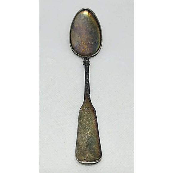 Vintage WMA Rogers A1 Silver Plated Engraved Spoon - Picture 5 of 7